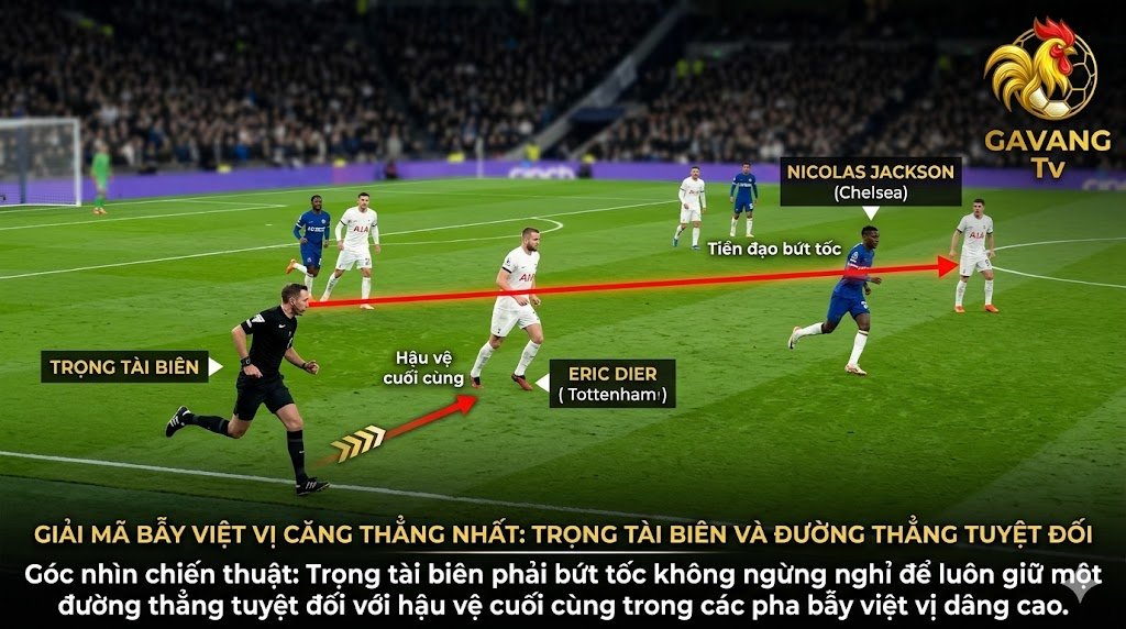 Trọng Tài Biên Là Gì? Bí Mật Đằng Sau Lá Cờ Của “Cánh Tay Phải” Vua Áo Đen