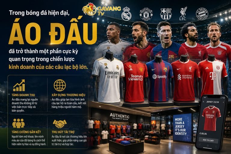 Top 10 áo đấu bán chạy mùa 25/26: Những CLB và siêu sao thống trị doanh số