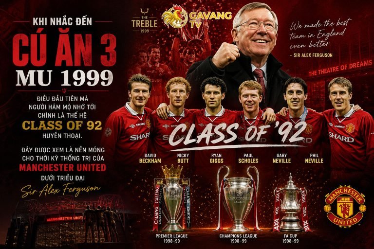 Cú ăn 3 MU 1999 vẫn được xem là chuẩn mực thành công mà rất ít đội bóng tại châu Âu có thể chạm tới